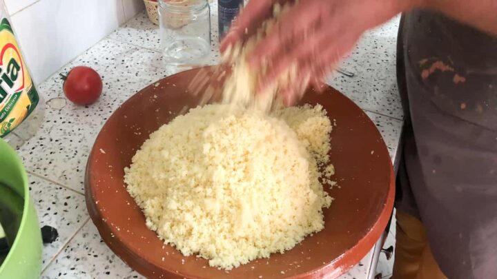 How to Fluff Moroccan Couscous