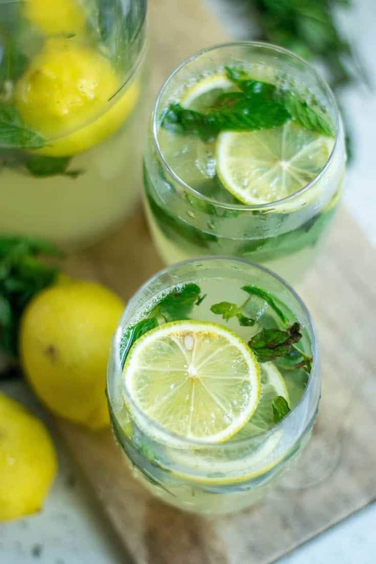 Lemon Mint Iced Tea - MarocMama