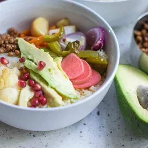 Moroccan Inspired Buddha Bowl