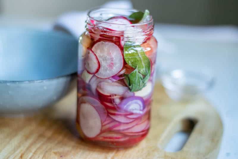 Middle Eastern Style Pickled Radish Recipe