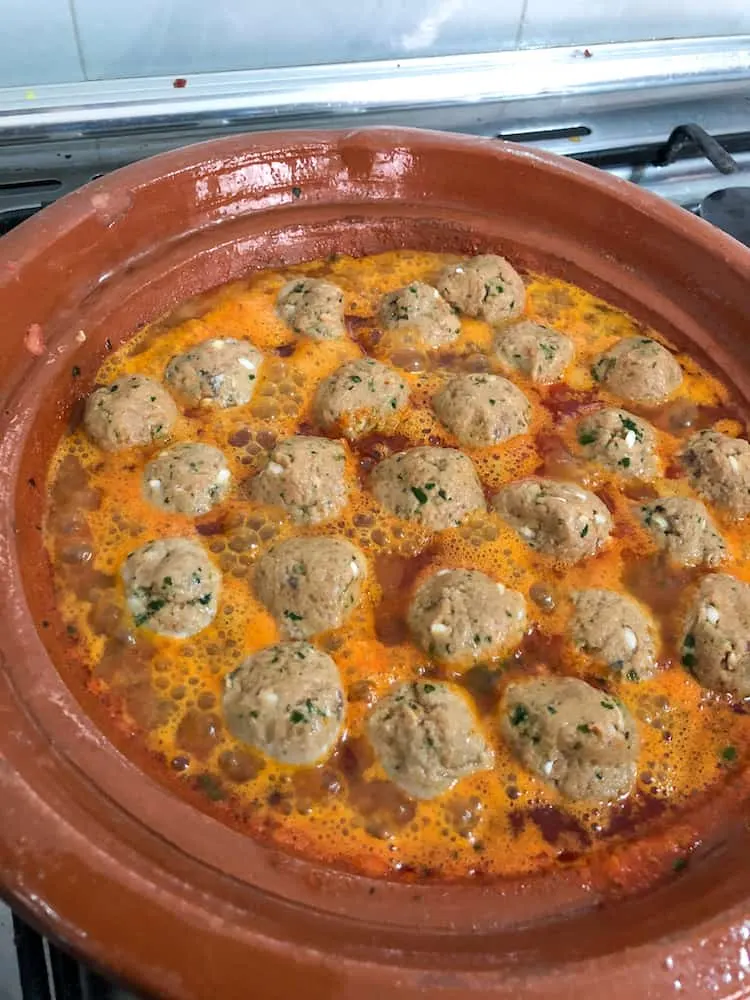 Simple Sardine Meatball Tajine in Tomato Sauce - MarocMama