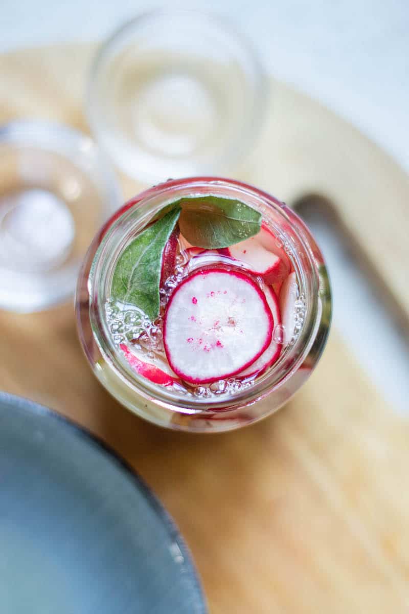 Middle Eastern Style Pickled Radish Recipe