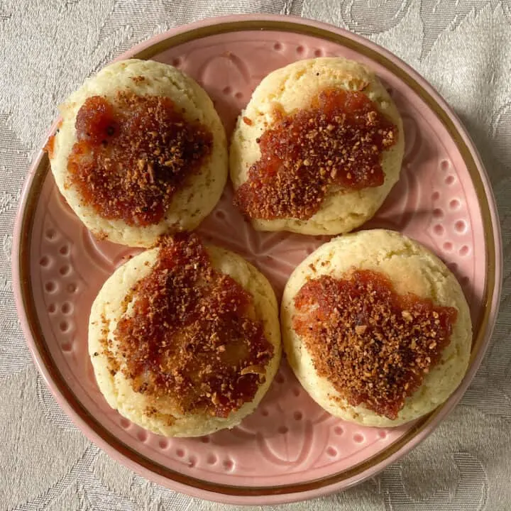 Soft Moroccan Style Cookies with Quince and Almonds