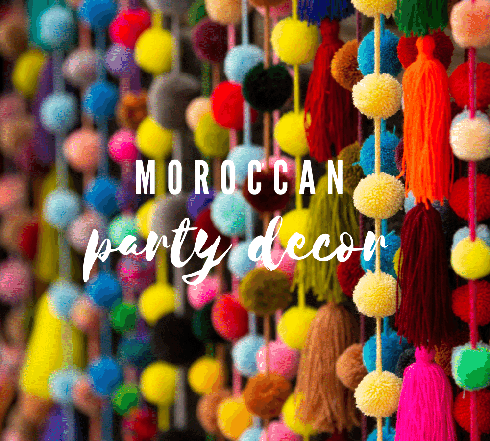 Let’s Party! Moroccan Party Decor Ideas for Your Soiree!