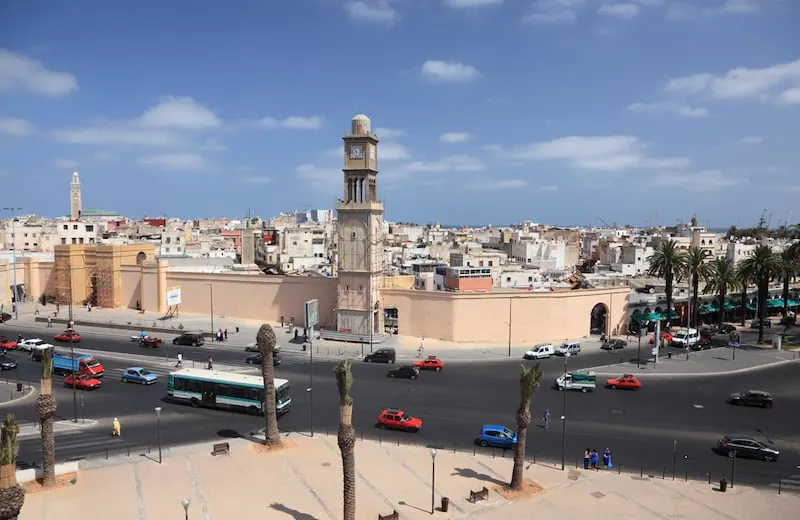 Street in Casablanca, Morocco