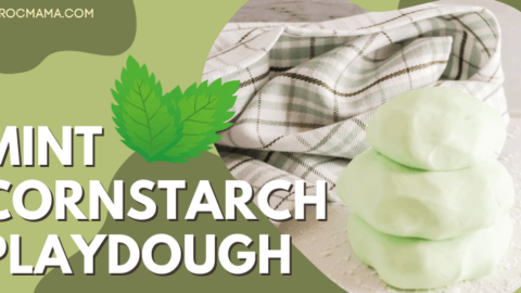 Mint Cornstarch Playdough: A Fun, Morocco Inspired Recipe