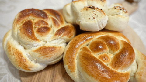 Moroccan Challah Bread Made Two Ways