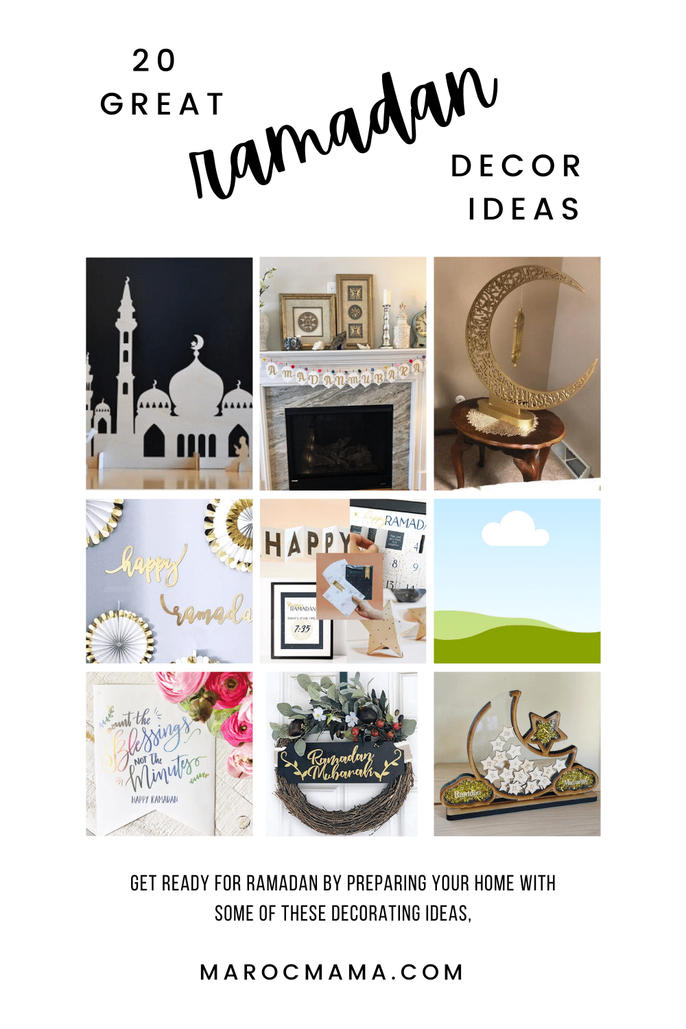 6 Ramadan Decoration Ideas  Workplace & Home Decors - Hafla