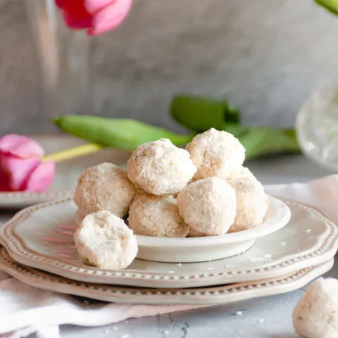 No Bake Coconut Mimouna Cookies