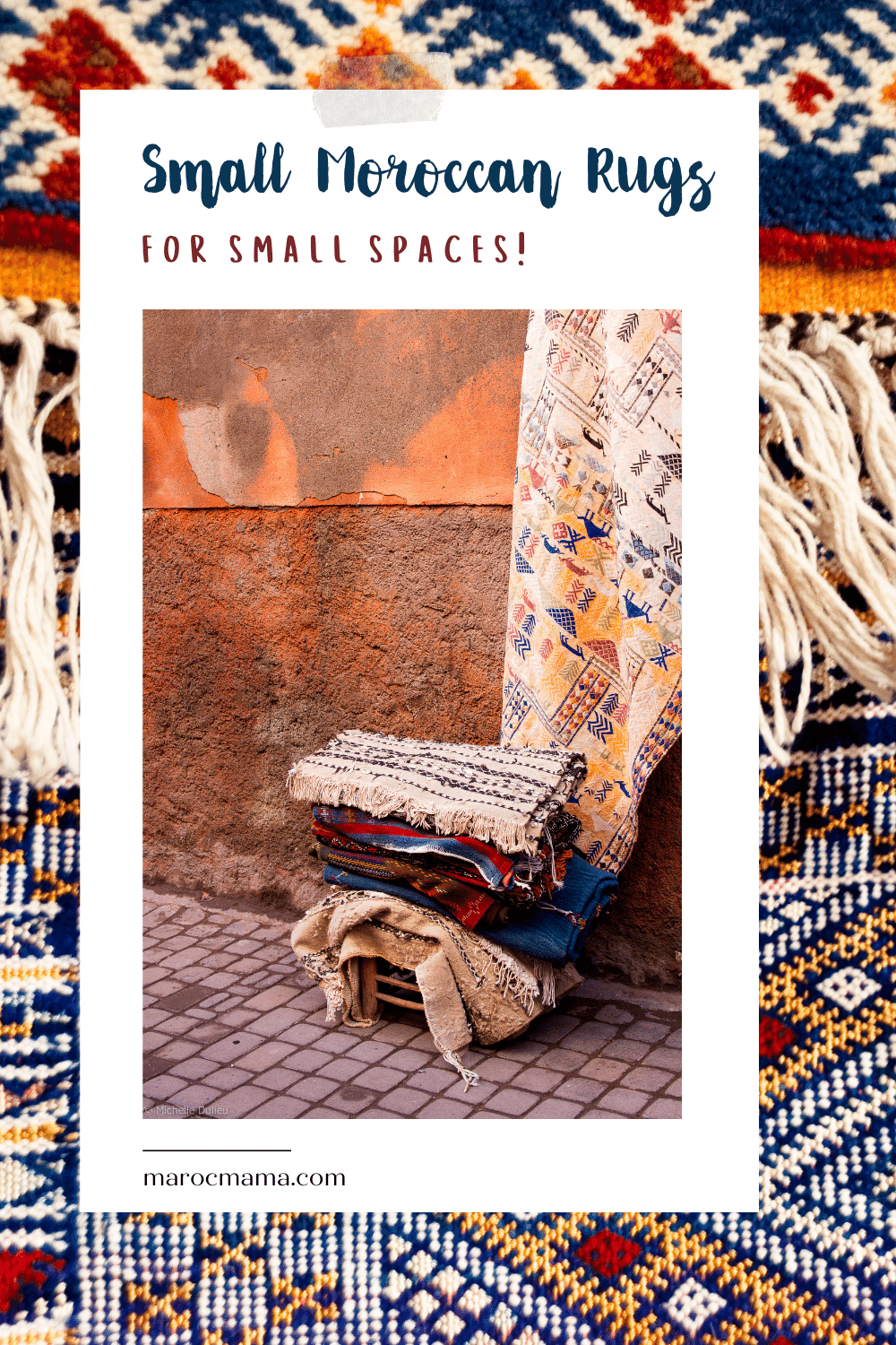 #F251 Moroccan Pictorial Rug Vintage Handmade Tribal Rug Size 2'2 x 4'9 Feet Caucasian Handmade Pictorial Small Area Rug