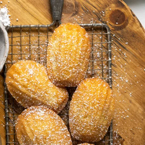 Vanilla Bean Madeleines