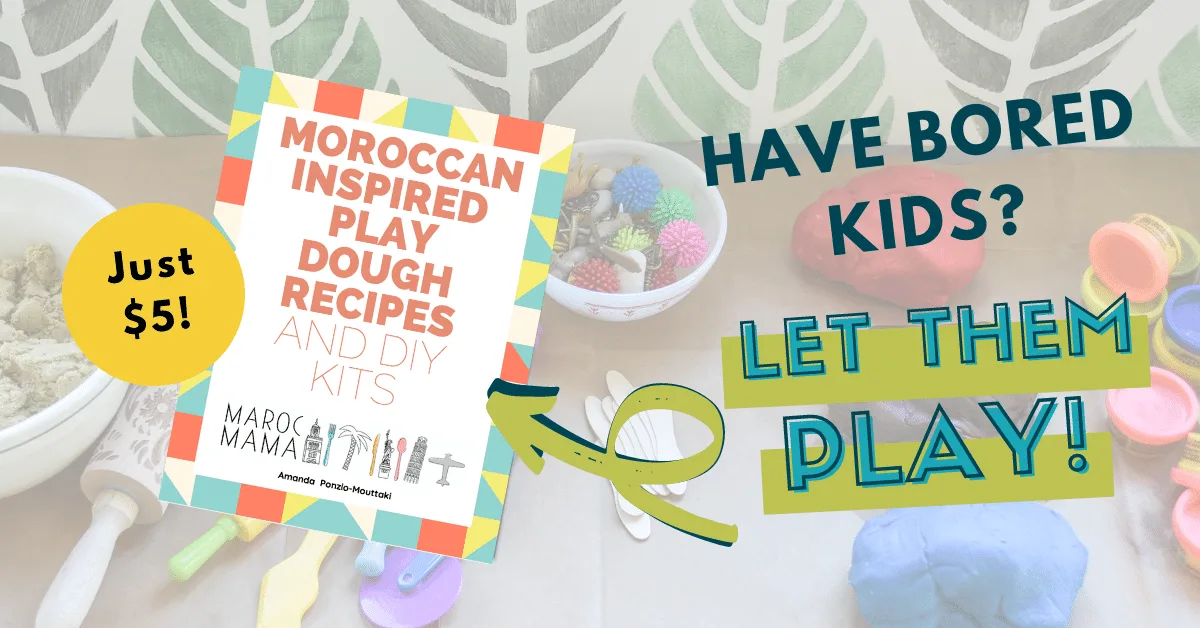 Morocco Playdough Pack - MarocMama - Shop