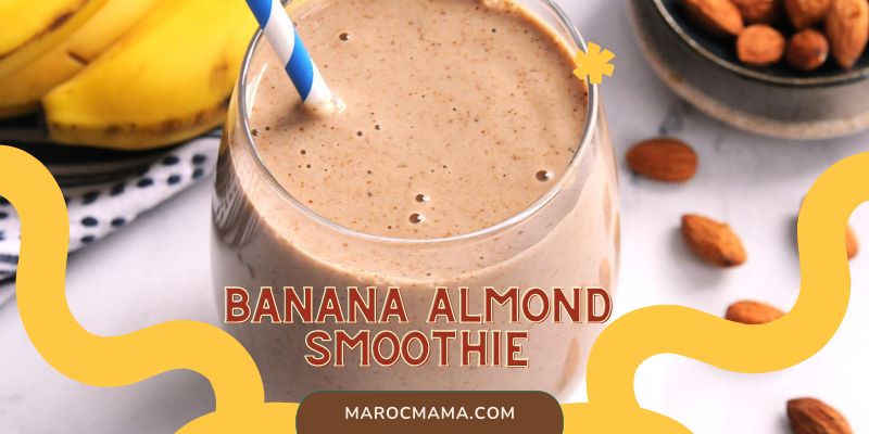 Quick and Easy Banana Almond Smoothie