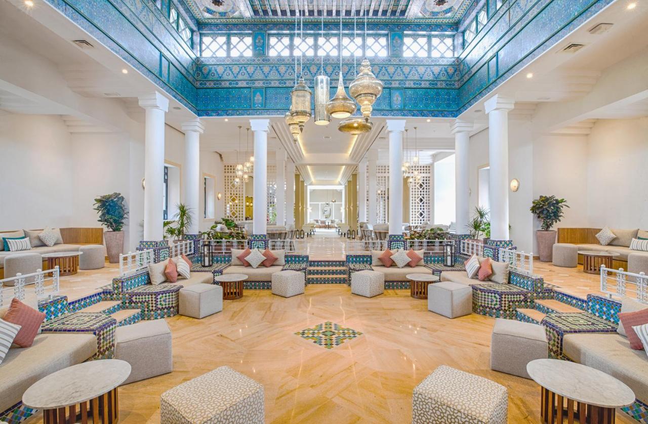 Lobby lounge of Sol Oasis in Marrakech