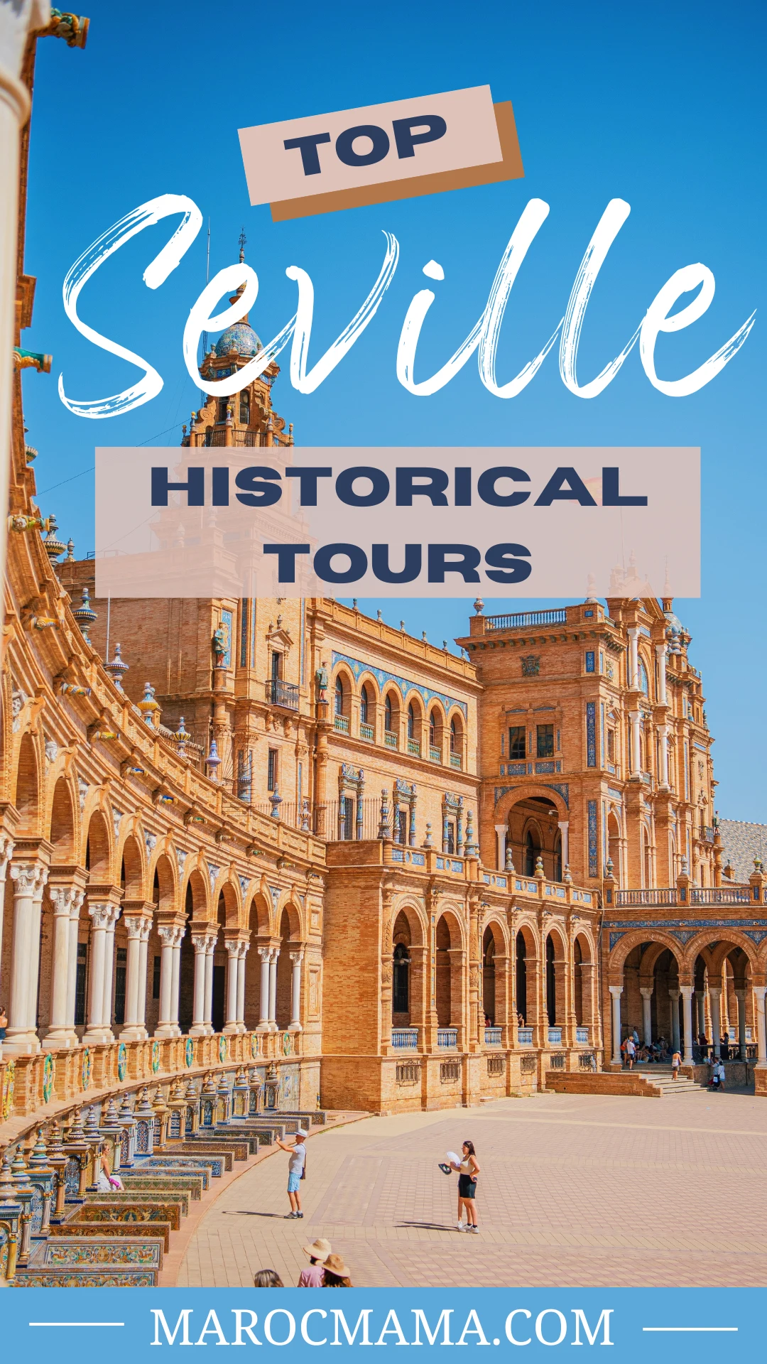 Image of Plaza Espana in Seville