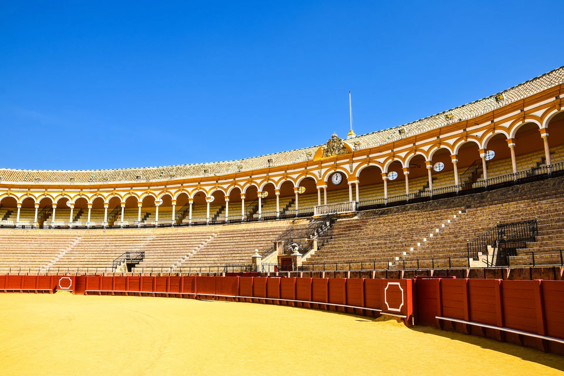Seville historical tours in Plaza de Toros de la Real Maestranza