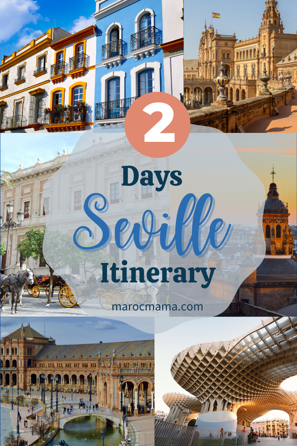 different places that you can visit during a 2 days in Seville itinerary