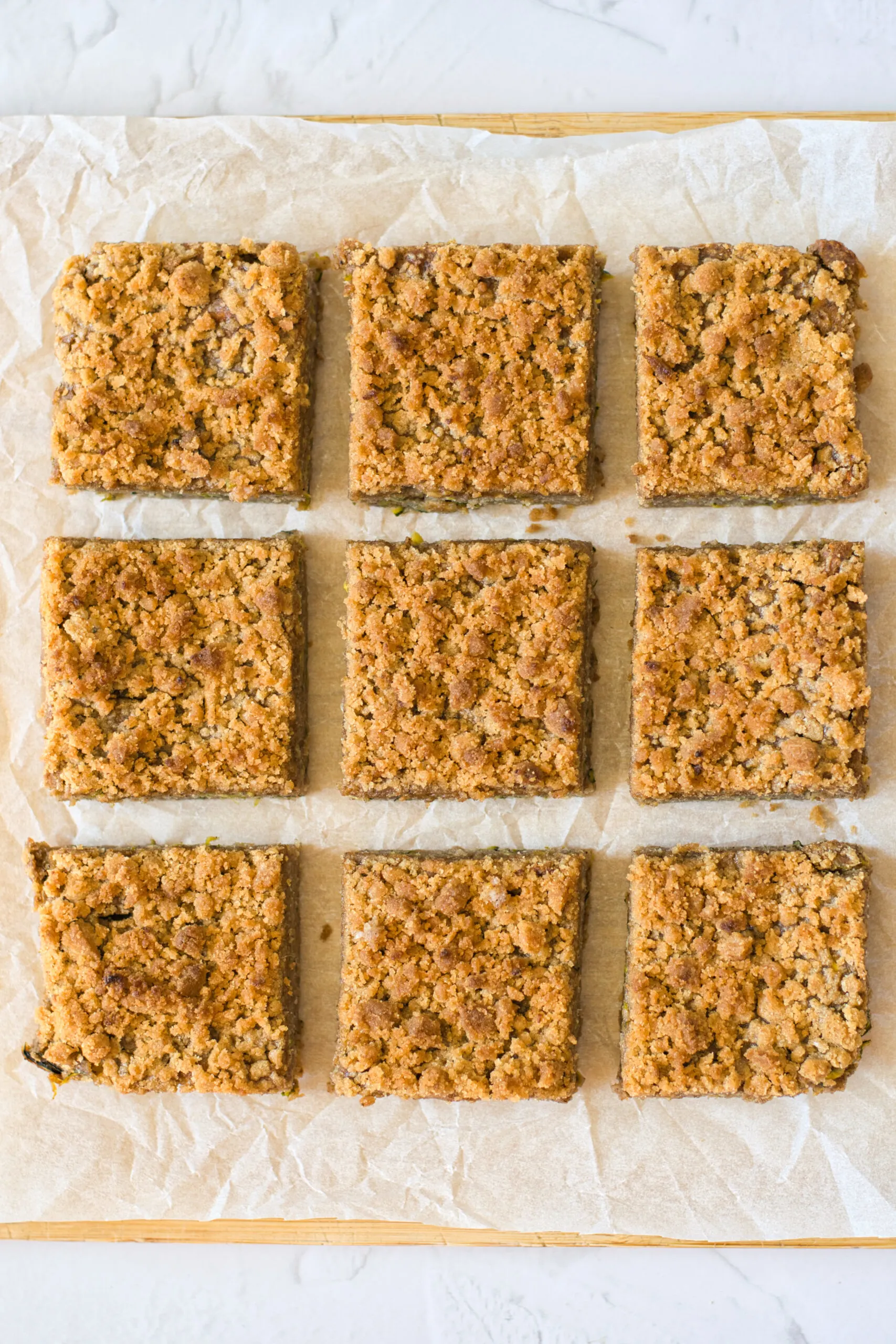 slices of cinnamon zucchini bread