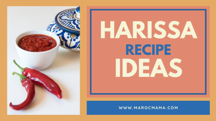 homemade harissa and a bowl to be use for other harissa recipe ideas