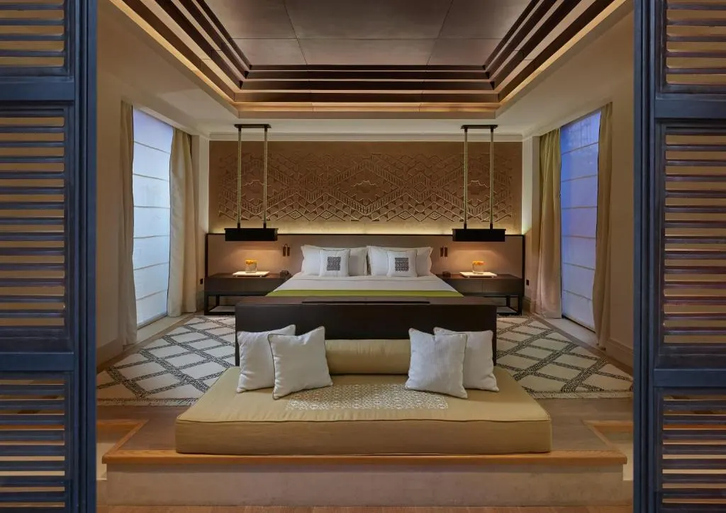 room in Mandarin Oriental Hotel for a luxury Morocco honeymoon