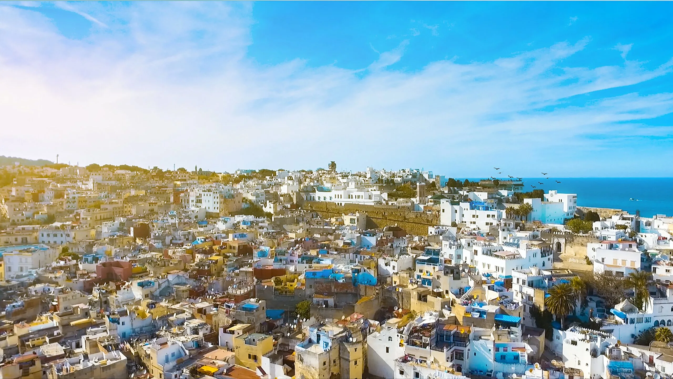 scenic view of Tangier for your Morocco honeymoon destinations