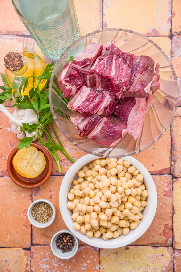 Moroccan Beef Tagine with Chickpeas