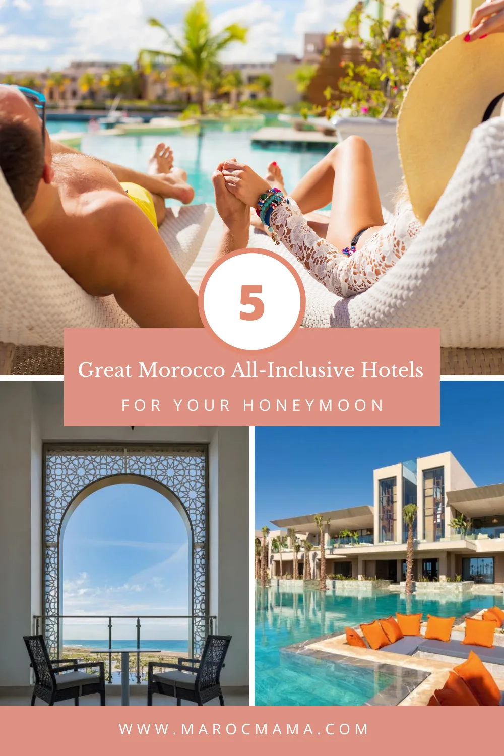 couple at a Morocco all-nclusive honeymoon hotels
