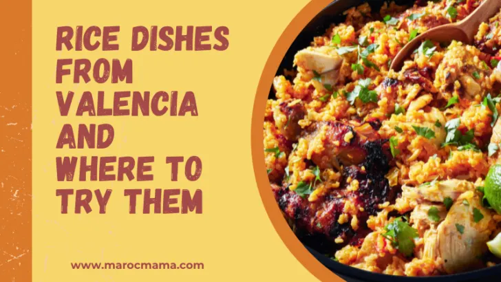 rice dishes from Valencia with meat