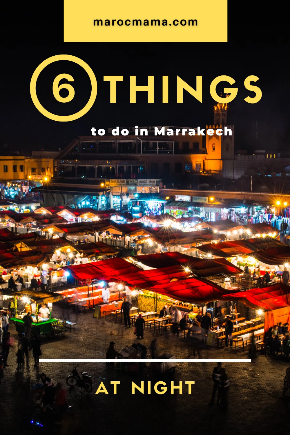 things to do in Marrakech at night
