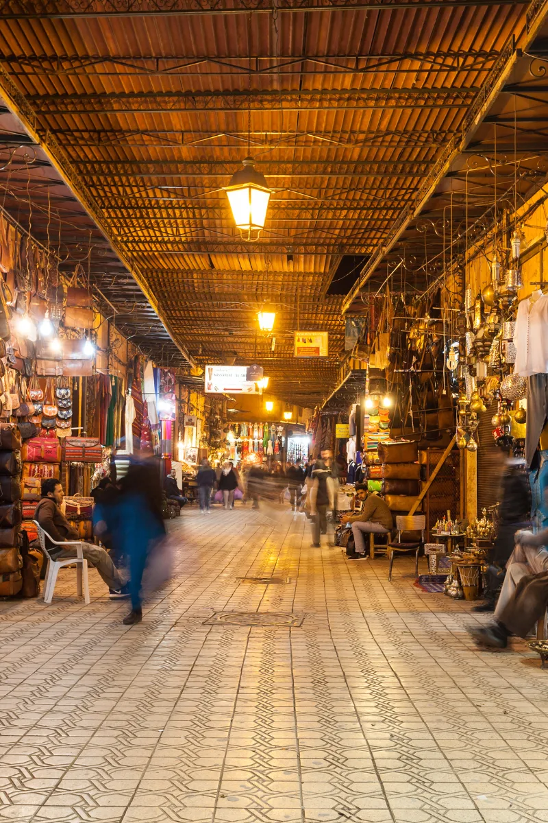 Souks and Markets a place to explore a must have thing to do  in Marrakech at night
