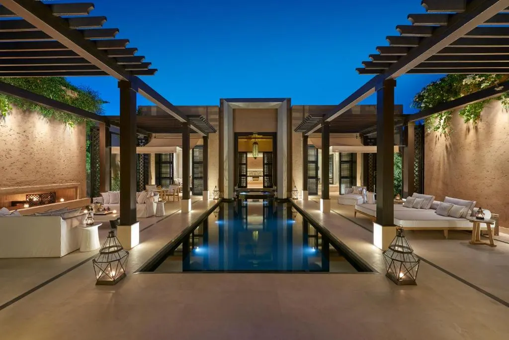 Mandarin Oriental a beautiful hotel in Marrakech with pools