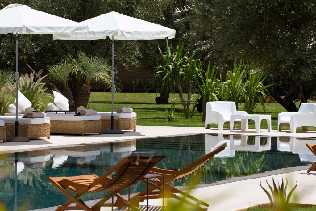 Les Cinq Djellabas one of the hotels in Marrakech with pools