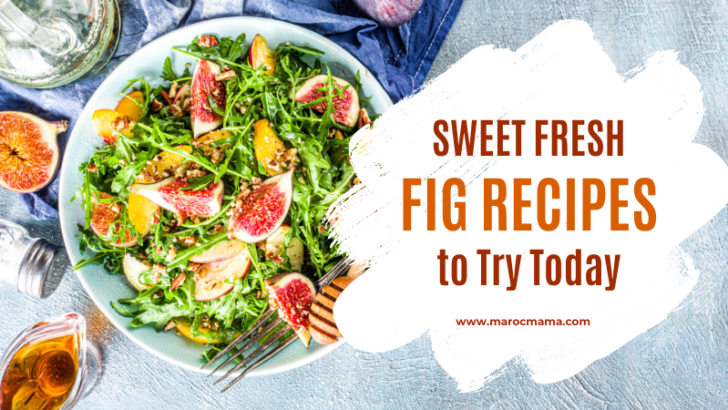 a bowl of fresh fig recipes
