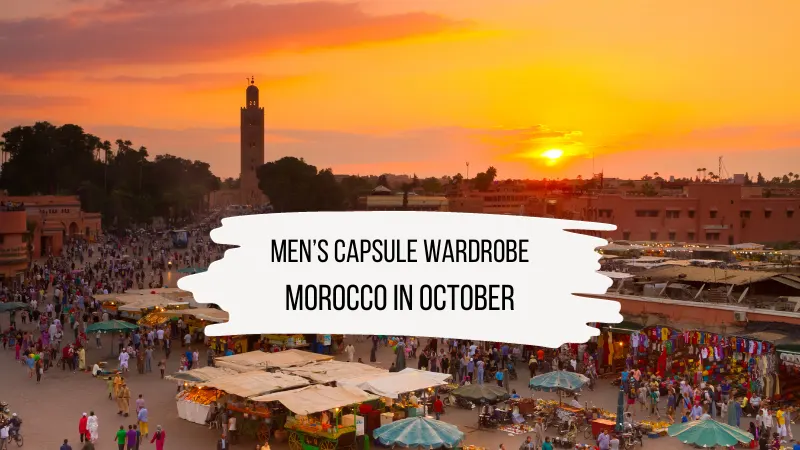 Sunset in Marrakech