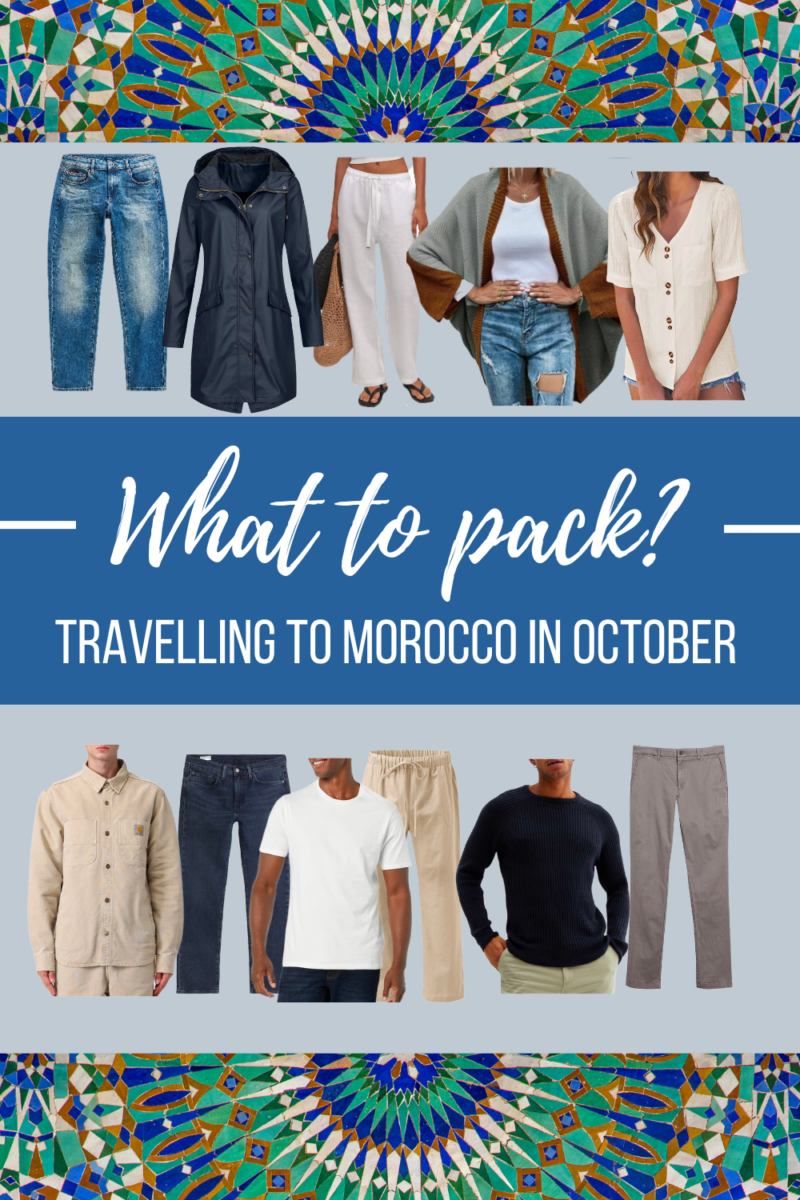Women: What to Pack for Morocco in October