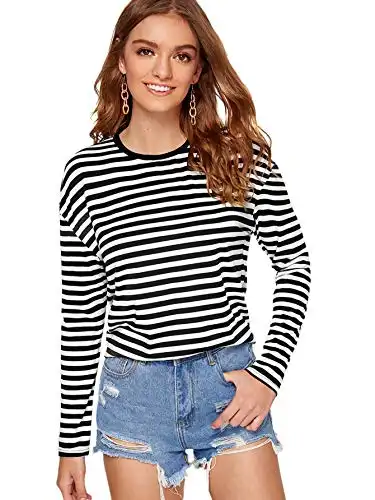 Casual Striped Long Sleeve