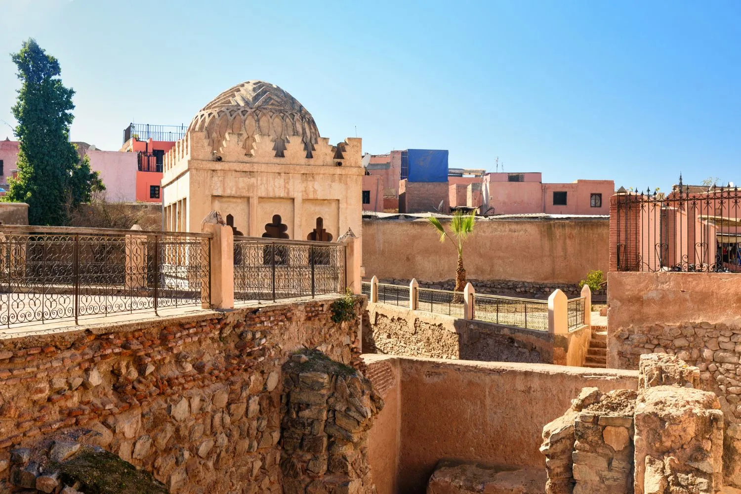Almoravid Koubba, also known as the Qubba al-Ba'diyyin or Qubba al-Barudiyyin, is a small monument in Marrakesh, Morocco.