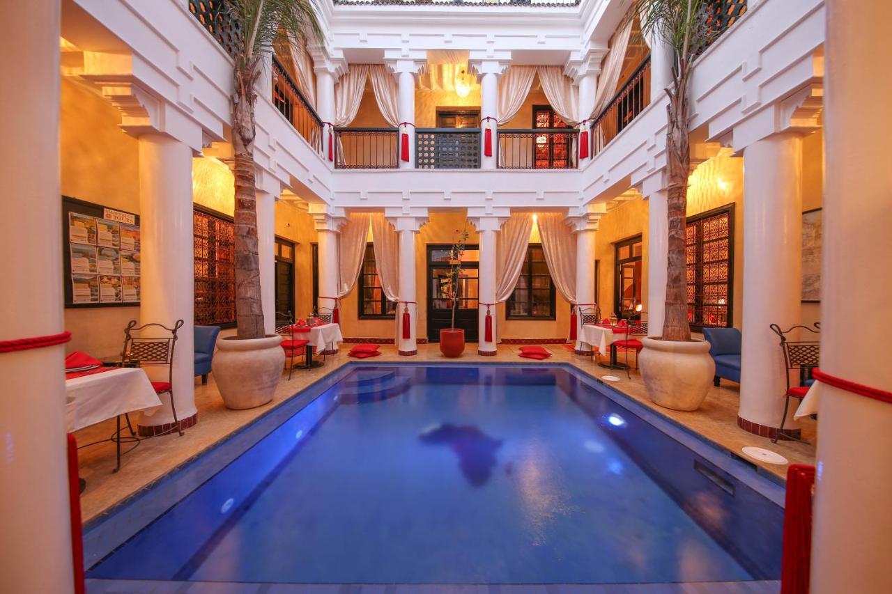 Inside the Riad Africa in Marrakech