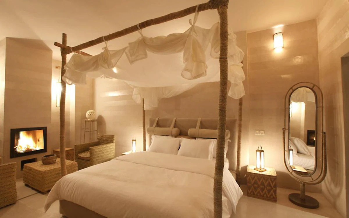 Double Room (Zanzibar) in Riad Joya with premium bedding, in-room safe, blackout drapes, free cribs/infant beds
