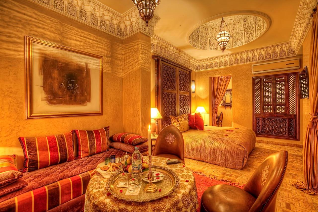 Junior Suite (Shower) in Riad Kniza with premium bedding, in-room safe, individually decorated, rollaway beds