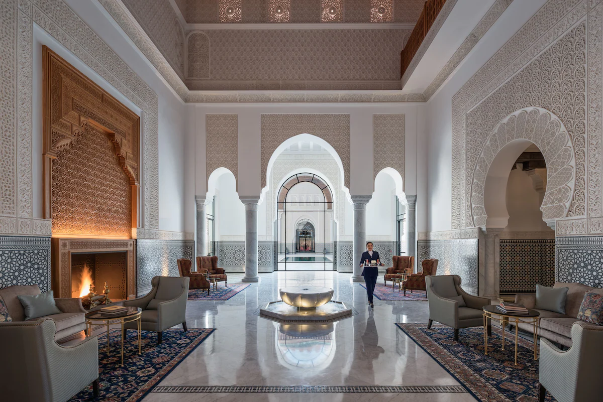 Lobby Lounge of Oberoi Marrakech