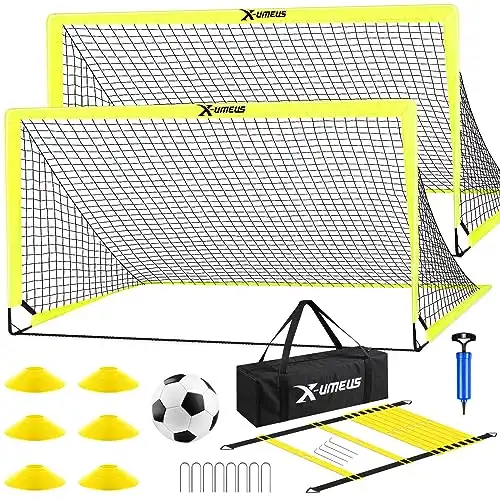Portable Pop Up Soccer Goal Set