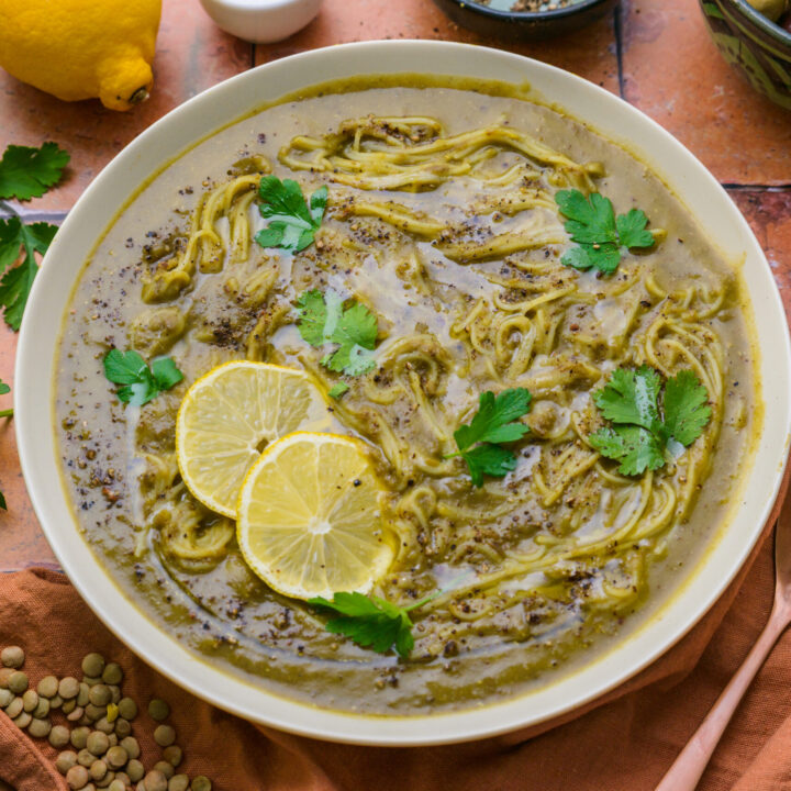 Iraqi lentil soup