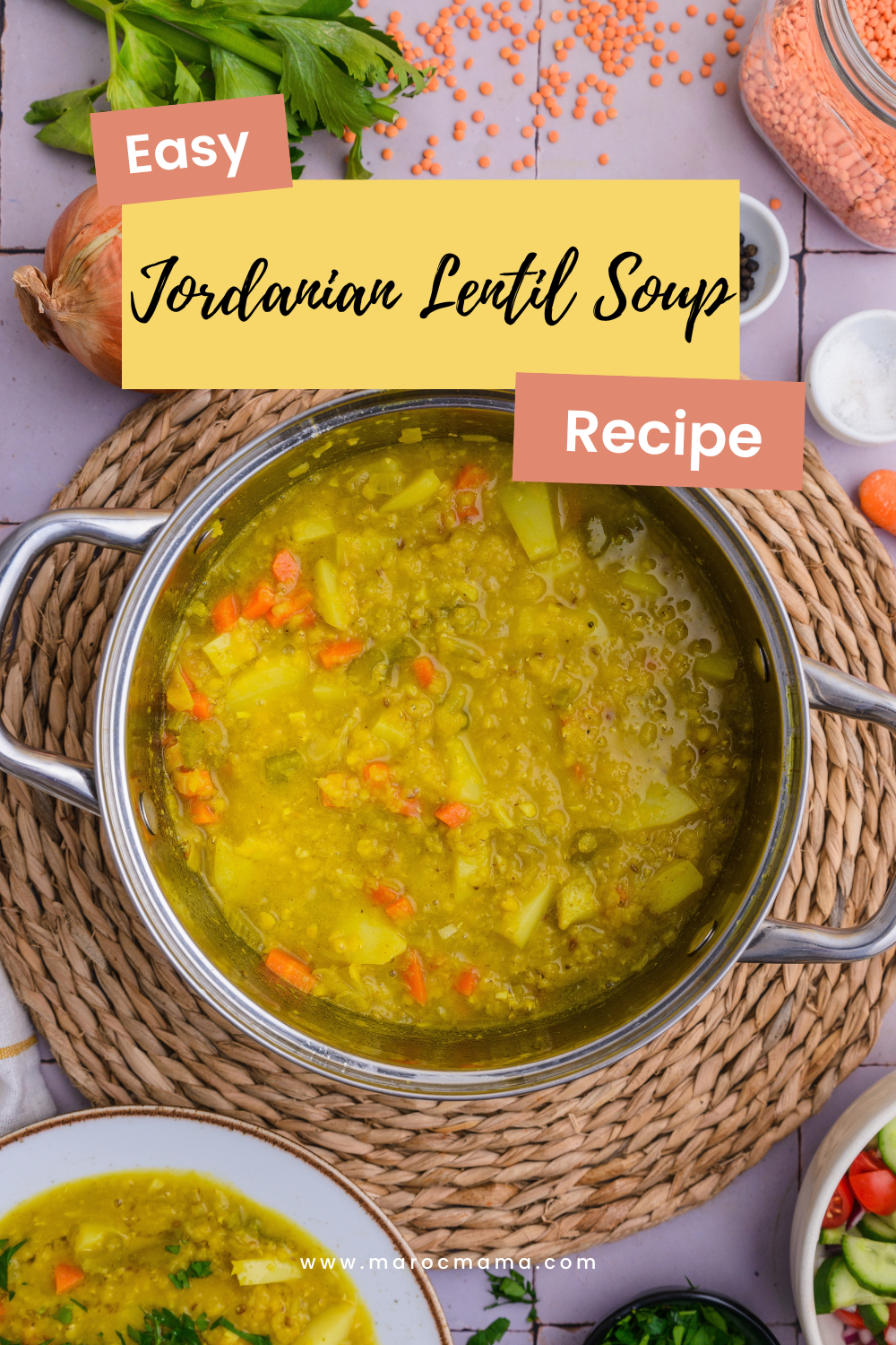 Jordanian-Lentil-Soup