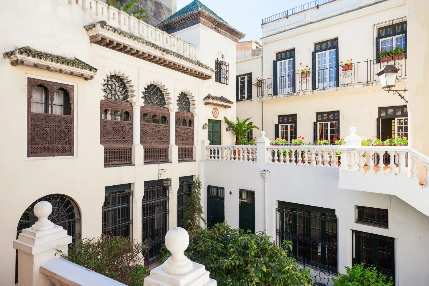 The exterior of Tangier American Legation Institute of Moroccan Studies