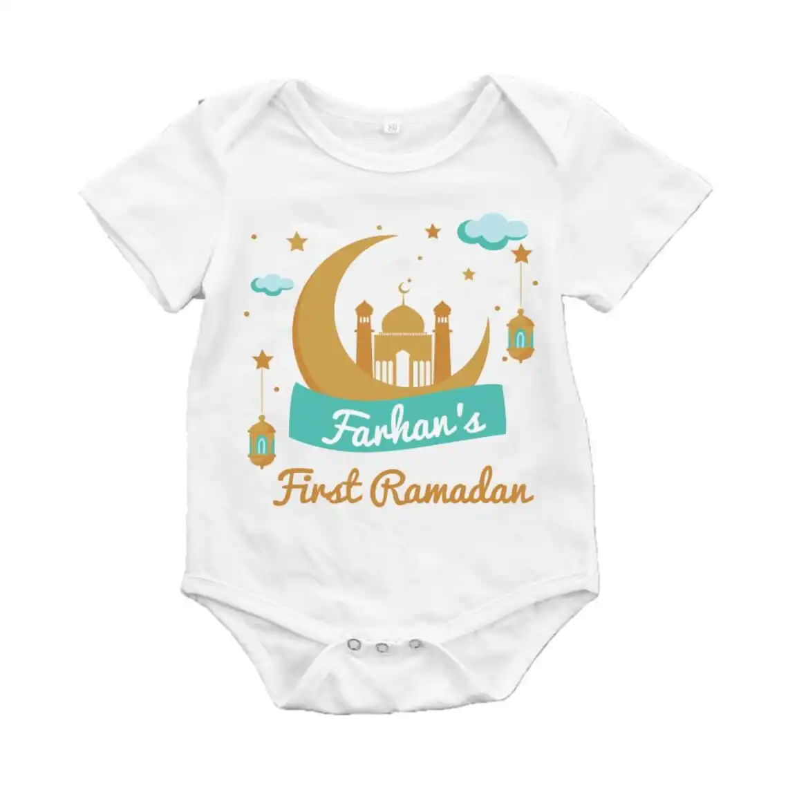 Personalized First Ramadan Onesies
