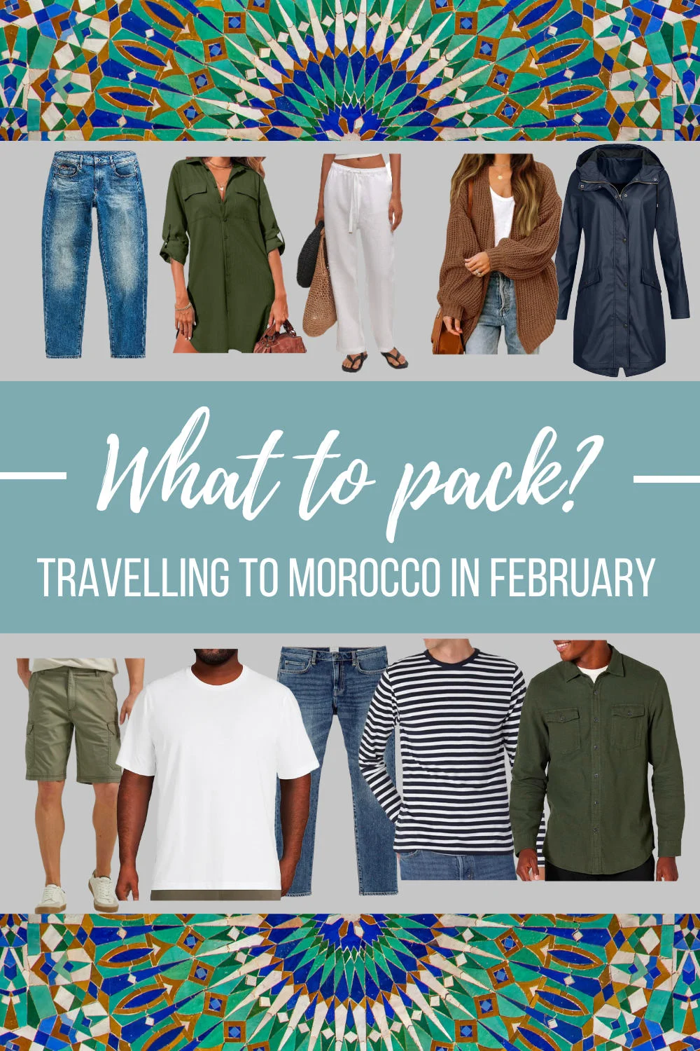 What to Pack for Morocco in February: Women