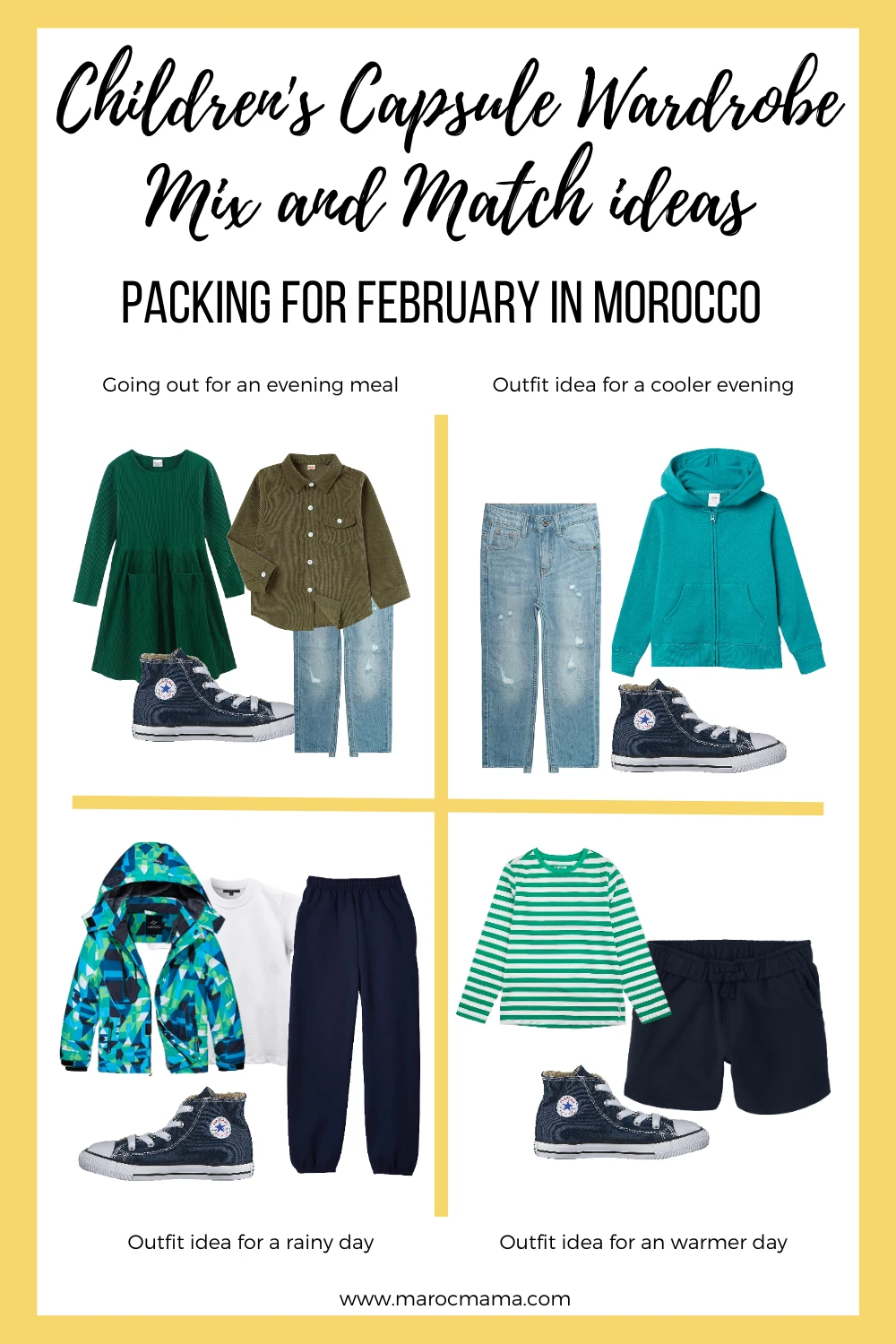 What to Pack for Morocco in February: Kids'