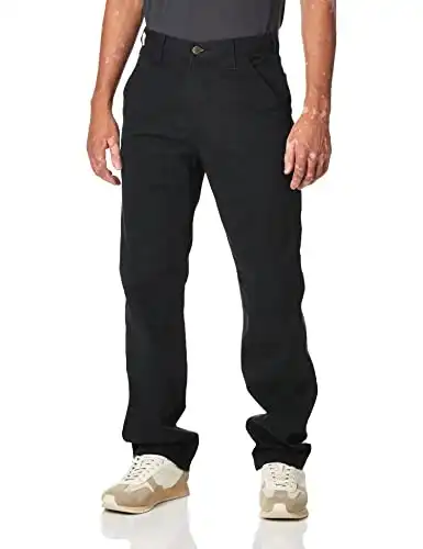 Men’s Relaxed Fit Twill Utility Work Pants