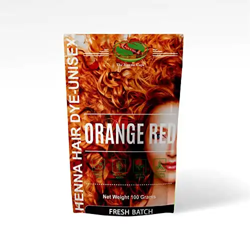 THE HENNA GUYS Red/Orange Henna Hair Dye